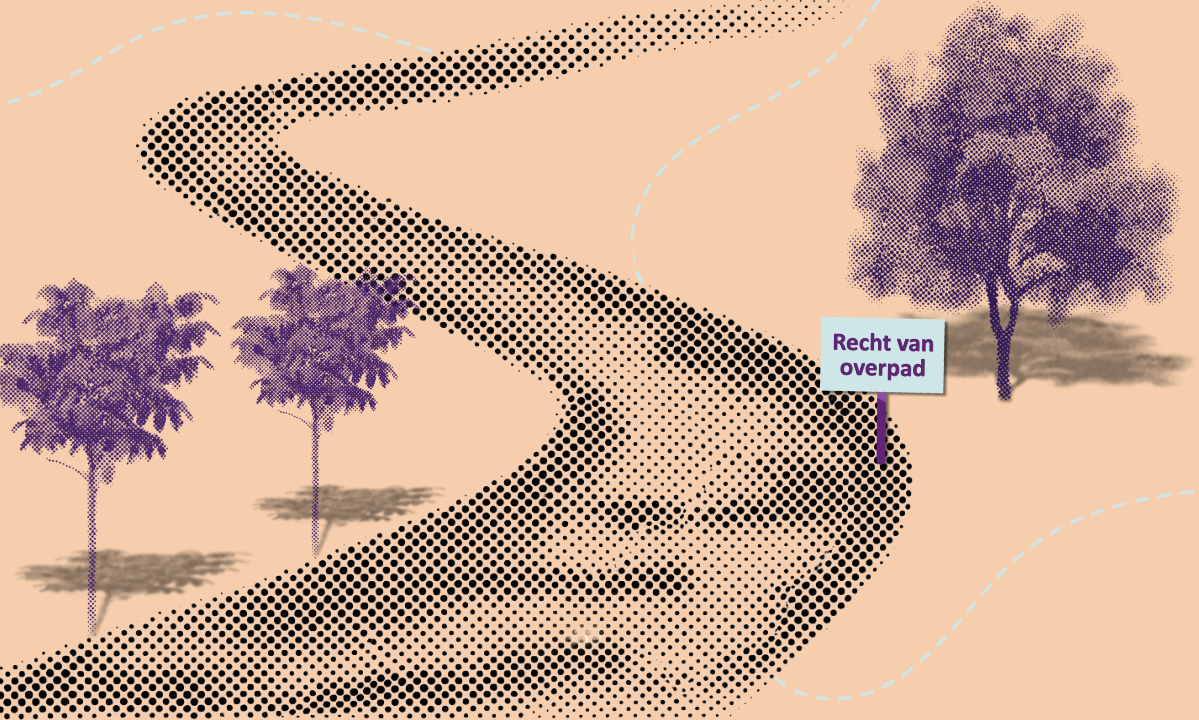 Recht van overpad: mag je via het perceel van de buren naar je woning, tuin of bedrijf?