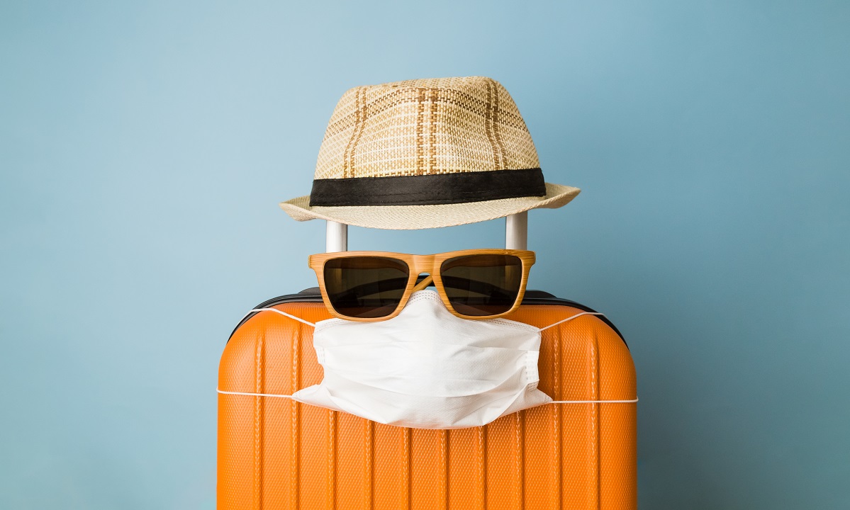 holiday corona suitcase